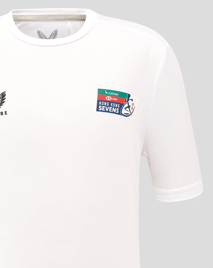 Junior Hong Kong China Rugby Tee - White