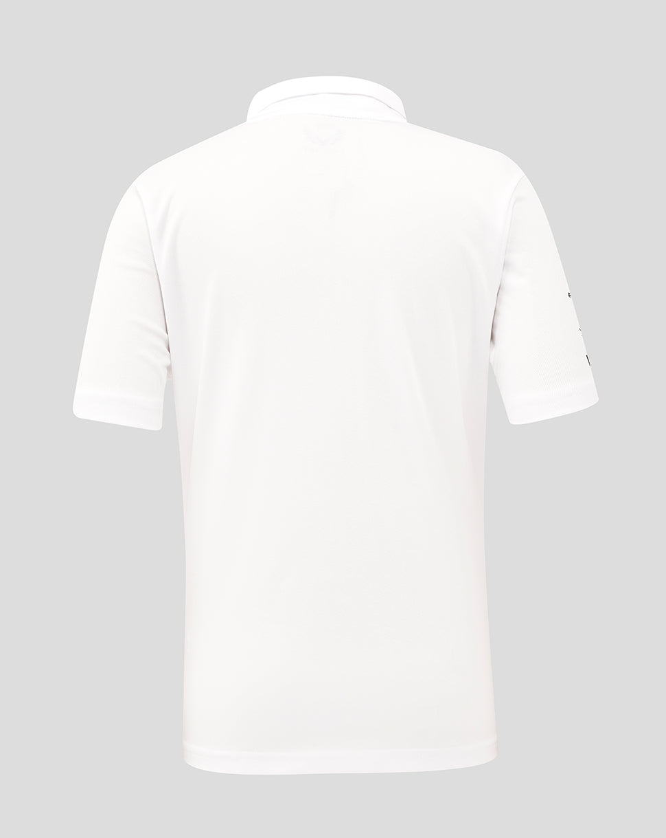 Junior Hong Kong China Rugby Polo - White