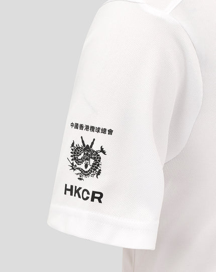 Junior Hong Kong China Rugby Polo - White