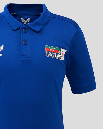 Junior Hong Kong China Rugby Polo - Blue