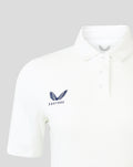 WOMENS 26/27 HKCR TRAVEL POLO SHIRT - WHITE