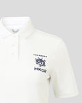 WOMENS 26/27 HKCR TRAVEL POLO SHIRT - WHITE