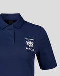 WOMENS 26/27 HKCR TRAVEL POLO SHIRT - NAVY