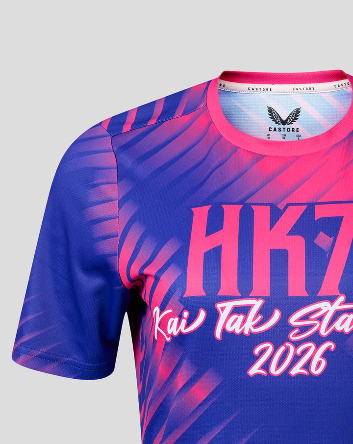 WOMENS 26/27 HK7s SOUTHSTAND GRAPHIC TRAINING TEE - PINK/BLUE