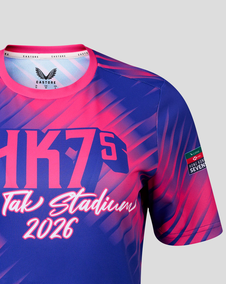 WOMENS 26/27 HK7s SOUTHSTAND GRAPHIC TRAINING TEE - PINK/BLUE