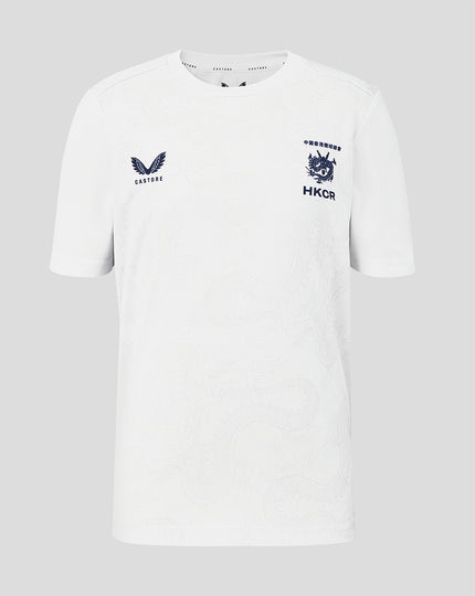 JUNIOR 26/27 HKCR GRAPHIC TRAINING TEE - WHITE