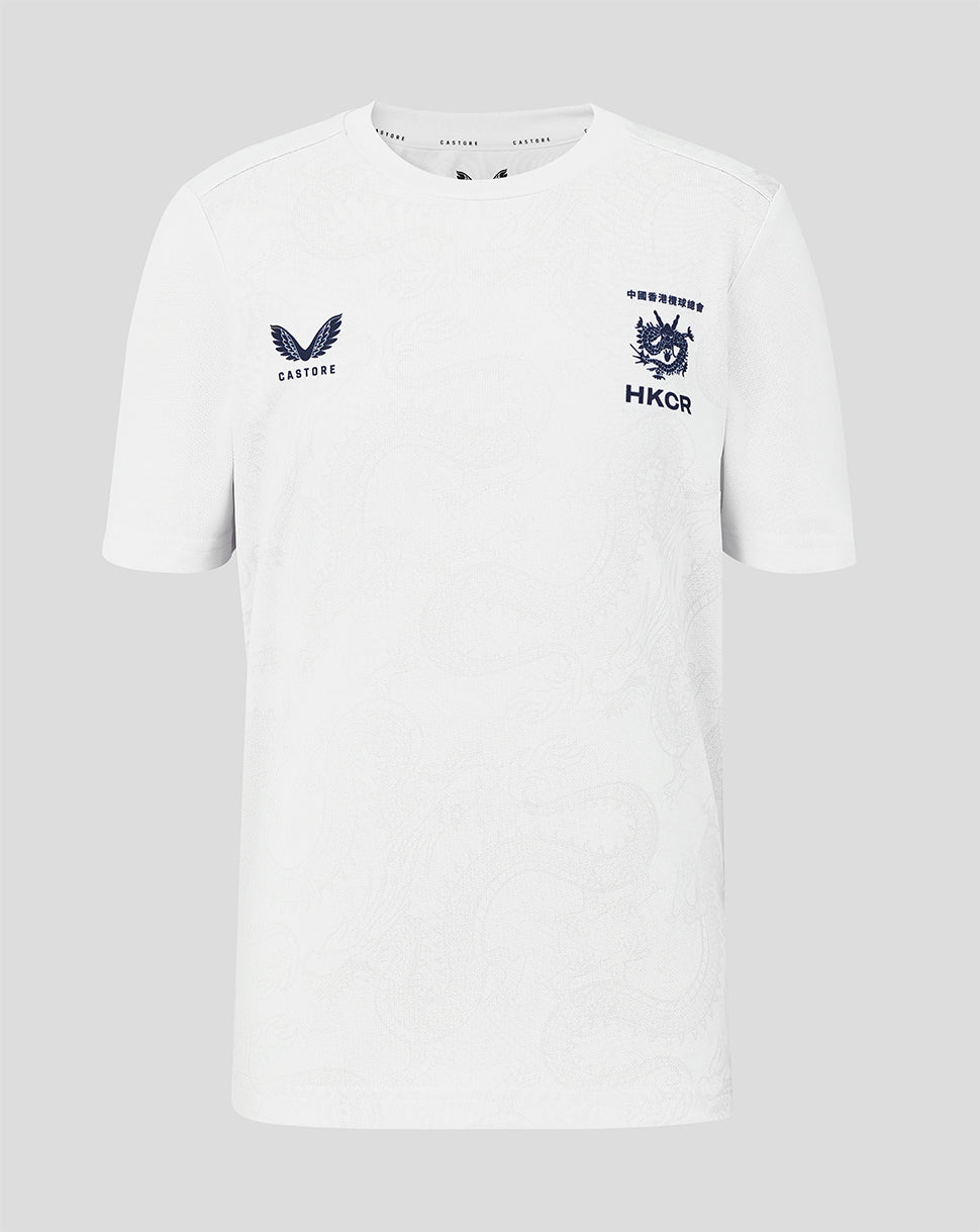 JUNIOR 26/27 HKCR GRAPHIC TRAINING TEE - WHITE