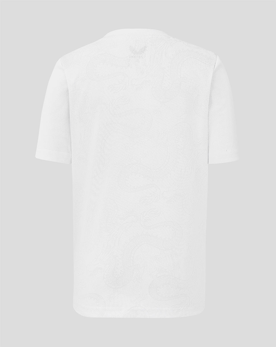 JUNIOR 26/27 HKCR GRAPHIC TRAINING TEE - WHITE