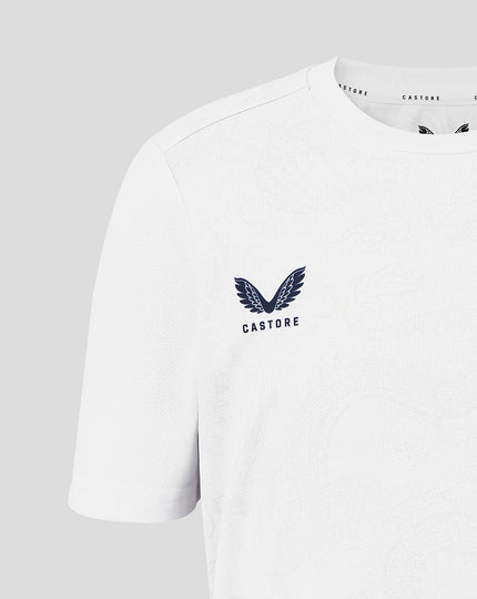 JUNIOR 26/27 HKCR GRAPHIC TRAINING TEE - WHITE