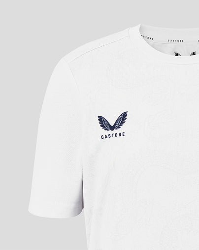 JUNIOR 26/27 HKCR GRAPHIC TRAINING TEE - WHITE