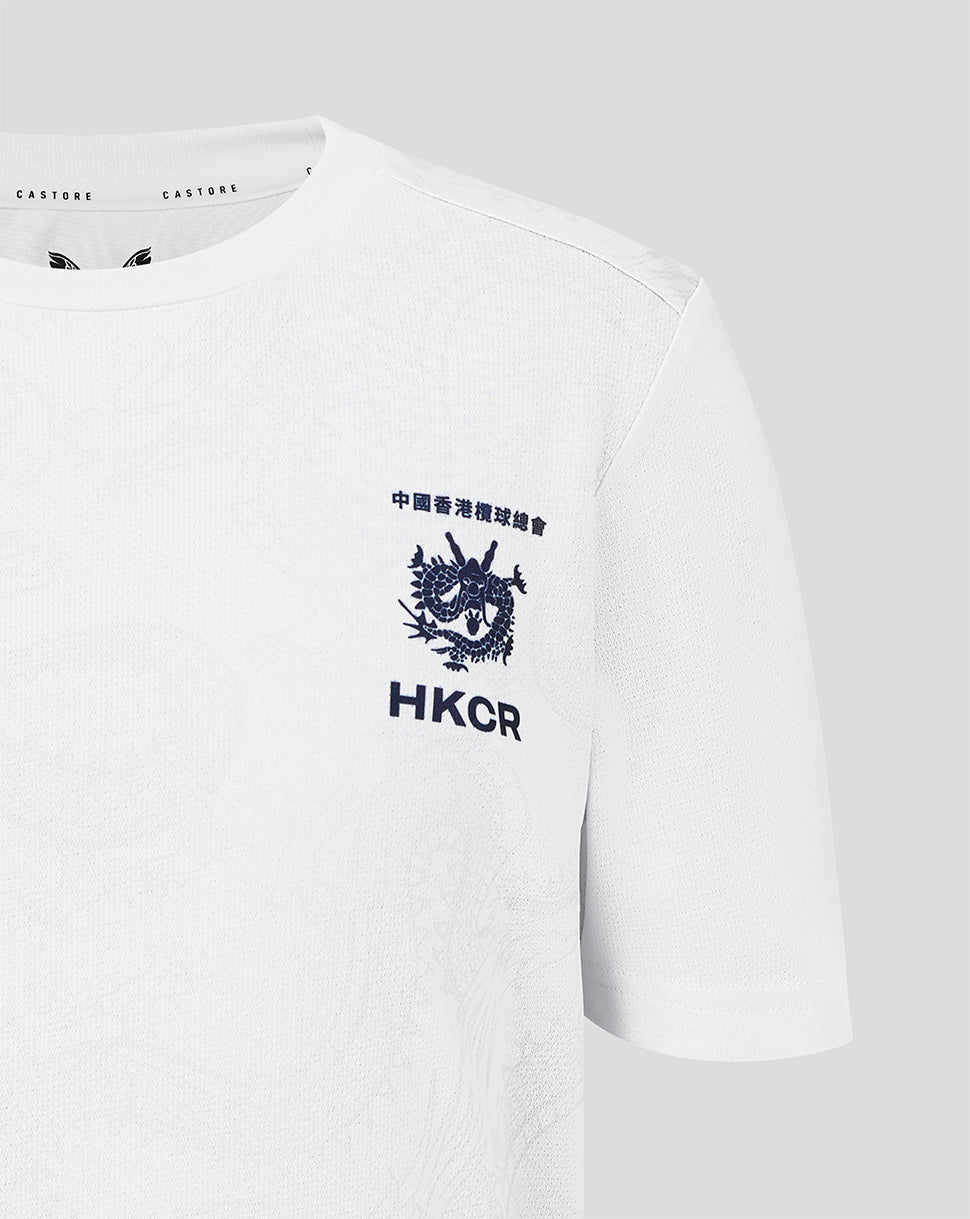 JUNIOR 26/27 HKCR GRAPHIC TRAINING TEE - WHITE
