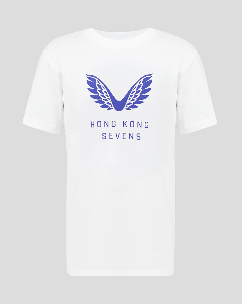 JUNIOR 2026 HKCR BIG WINGS T-SHIRT - WHITE