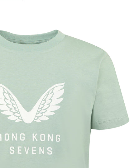 JUNIOR 2026 HKCR BIG WINGS T-SHIRT - ALOE