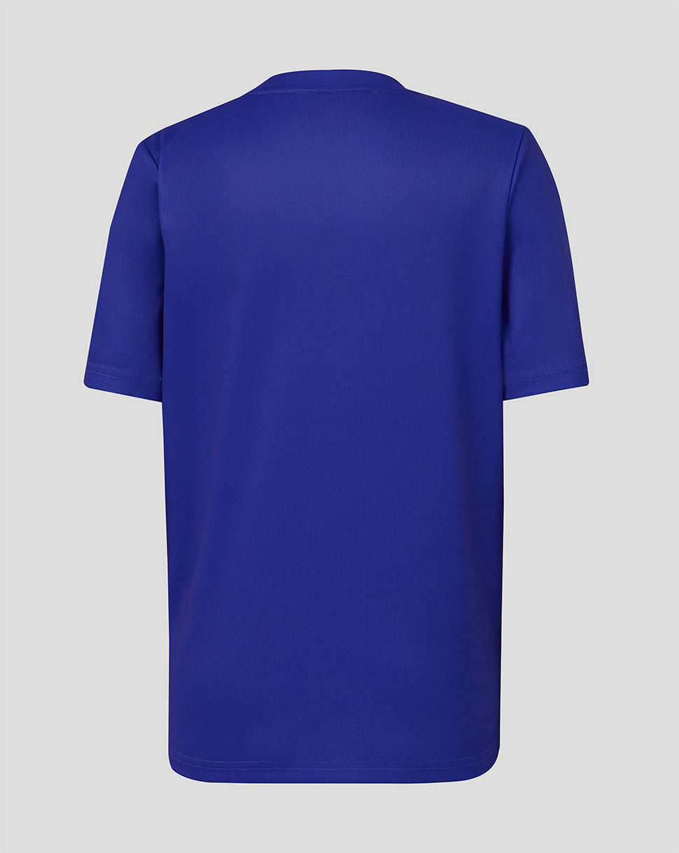 JUNIOR 2026 HK7s GRAPHIC TRAINING TEE - BLUE