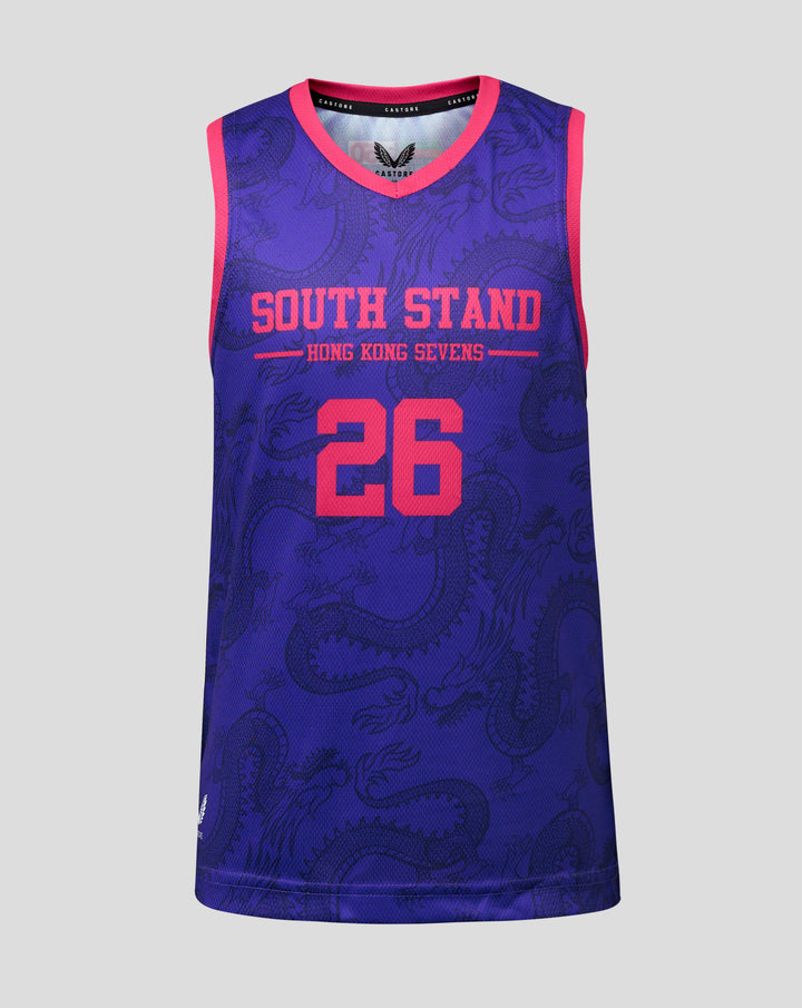 JUNIOR 26/27 HK7s SOUTHSTAND  BASKETBALL VEST - BLUE