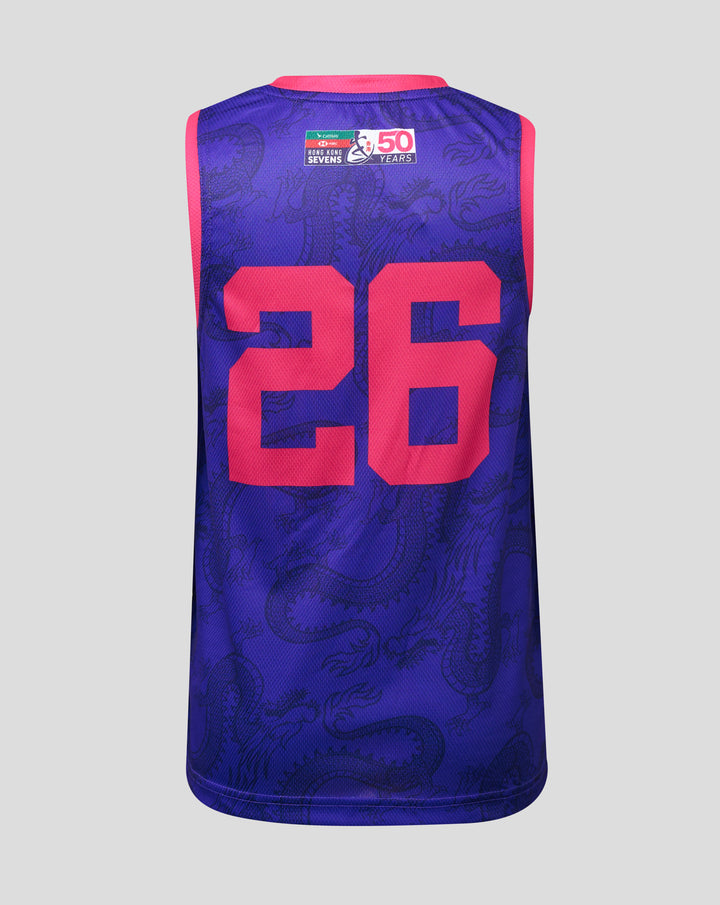 JUNIOR 26/27 HK7s SOUTHSTAND  BASKETBALL VEST - BLUE