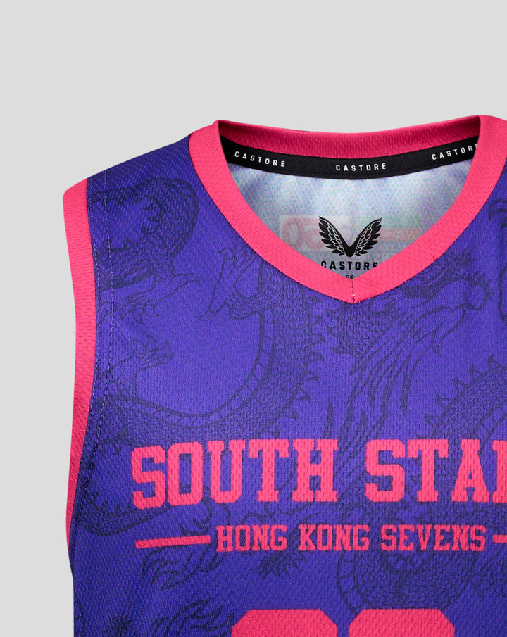 JUNIOR 26/27 HK7s SOUTHSTAND  BASKETBALL VEST - BLUE