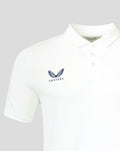 MENS 26/27 HKCR TRAVEL POLO SHIRT - WHITE