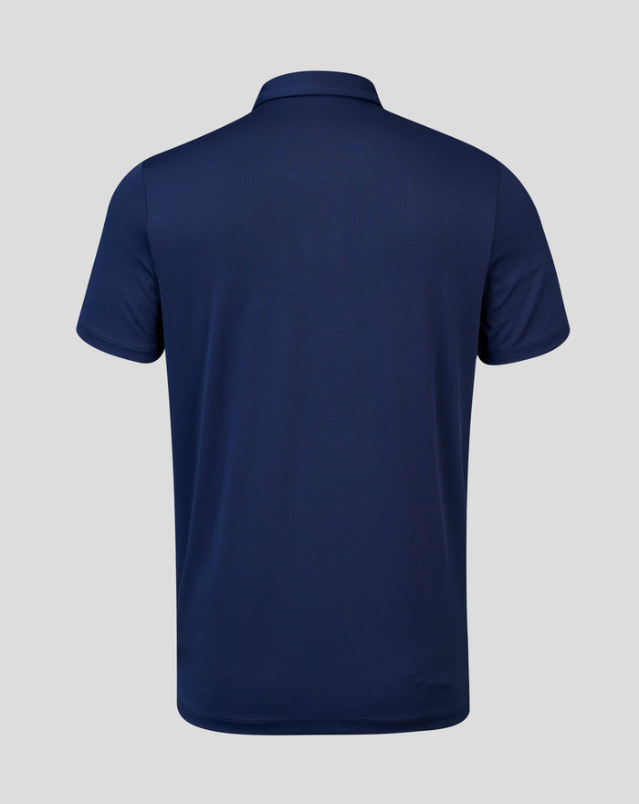 MENS 26/27 HKCR TRAVEL POLO SHIRT - NAVY