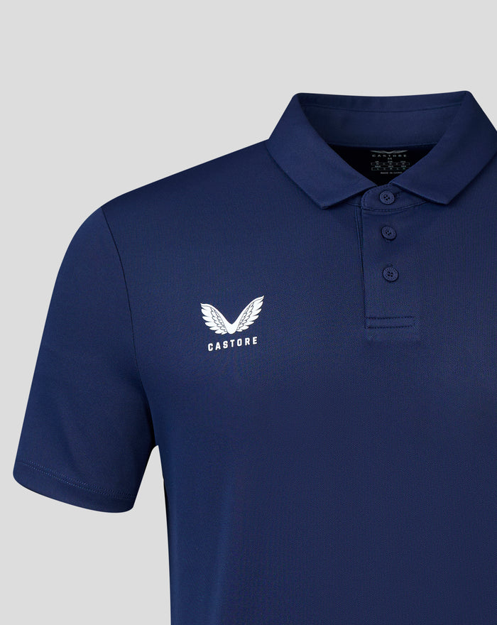 MENS 26/27 HKCR TRAVEL POLO SHIRT - NAVY