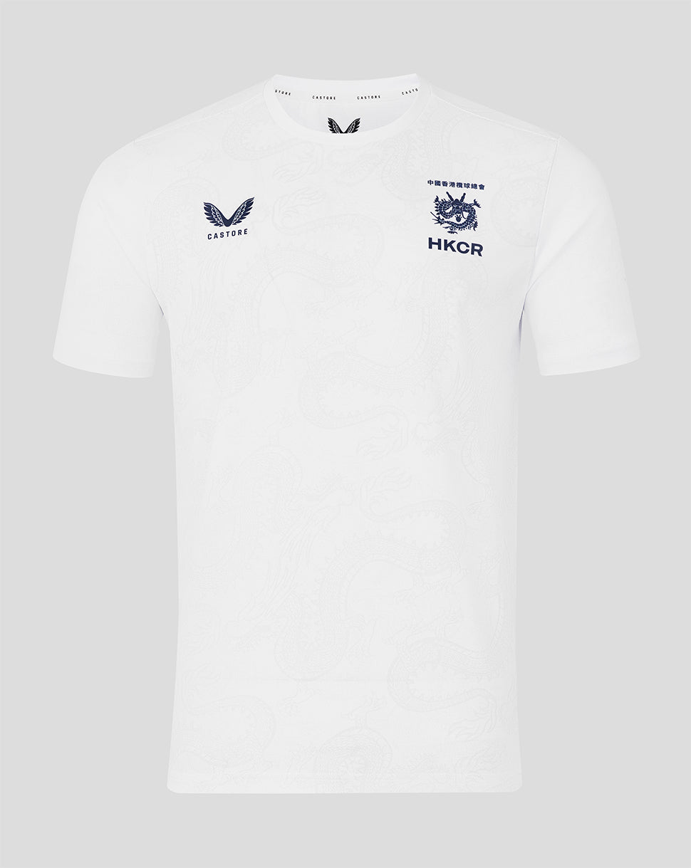 MENS 26/27 HKCR GRAPHIC TRAINING TEE - WHITE