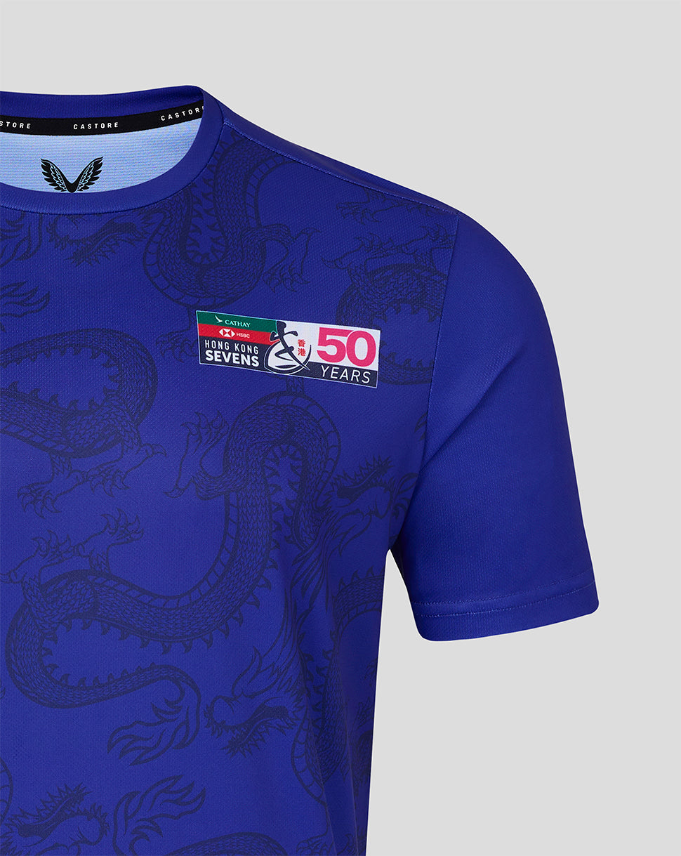 MENS 2026 HK7s GRAPHIC TRAINING TEE - BLUE