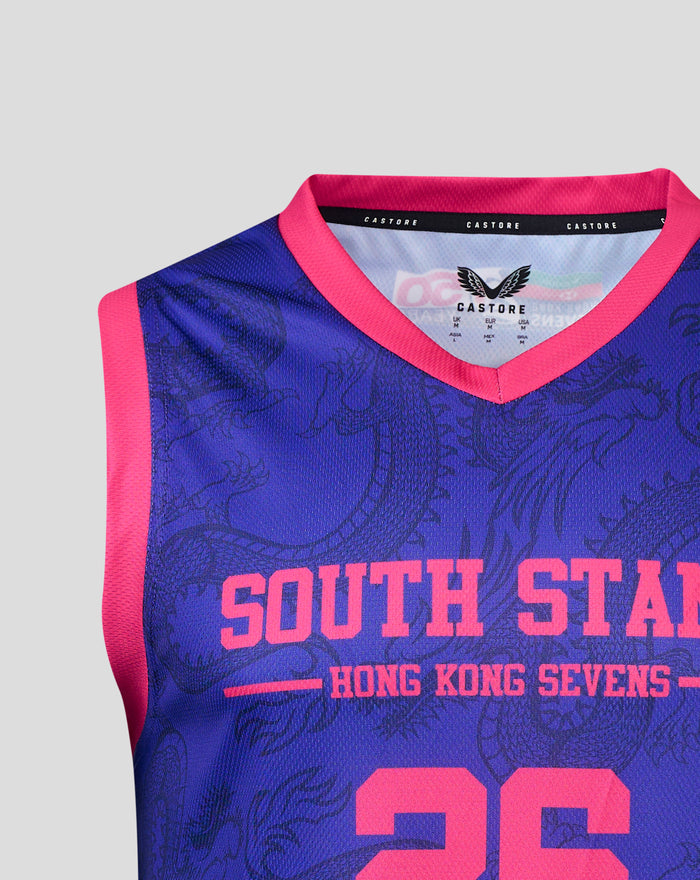 MENS 26/27 HK7s SOUTHSTAND  BASKETBALL VEST - BLUE
