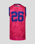MENS 26/27 HK7s SOUTHSTAND  BASKETBALL VEST - PINK/BLUE