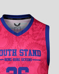 MENS 26/27 HK7s SOUTHSTAND  BASKETBALL VEST - PINK/BLUE