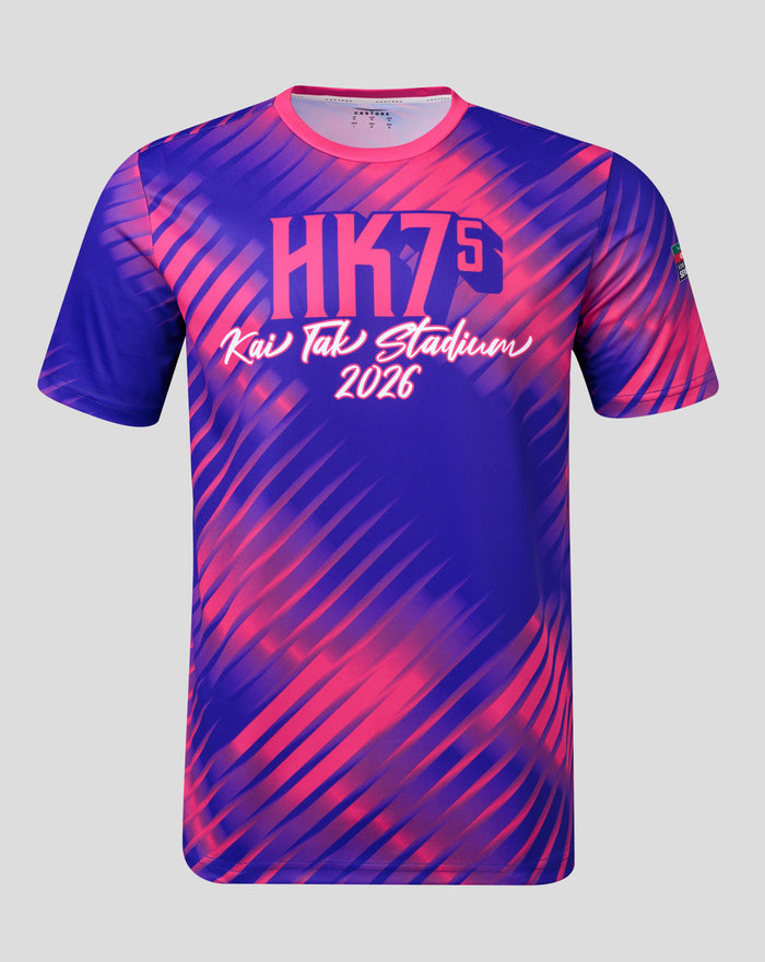 MENS 26/27 HK7s SOUTHSTAND GRAPHIC TRAINING TEE - PINK/BLUE