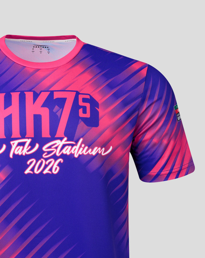 MENS 26/27 HK7s SOUTHSTAND GRAPHIC TRAINING TEE - PINK/BLUE