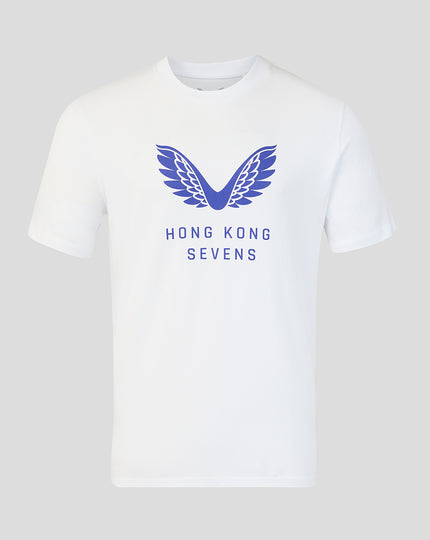 UNISEX 2026 HKCR BIG WINGS T-SHIRT - WHITE