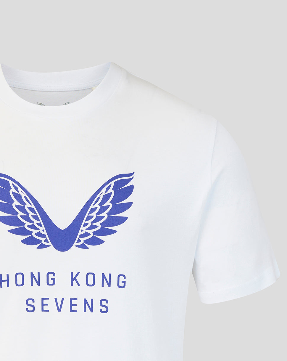 UNISEX 2026 HKCR BIG WINGS T-SHIRT - WHITE