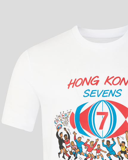 UNISEX 2026 HK7s RETRO T-SHIRT - WHITE