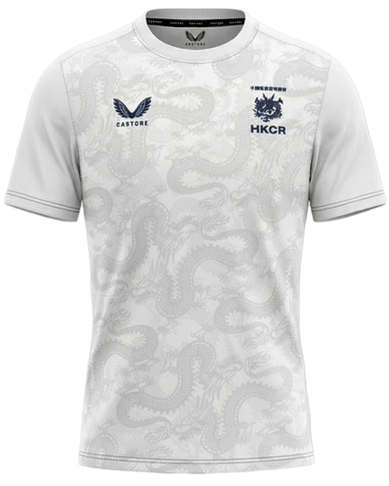 JUNIOR 26/27 HKCR GRAPHIC TRAINING TEE - WHITE
